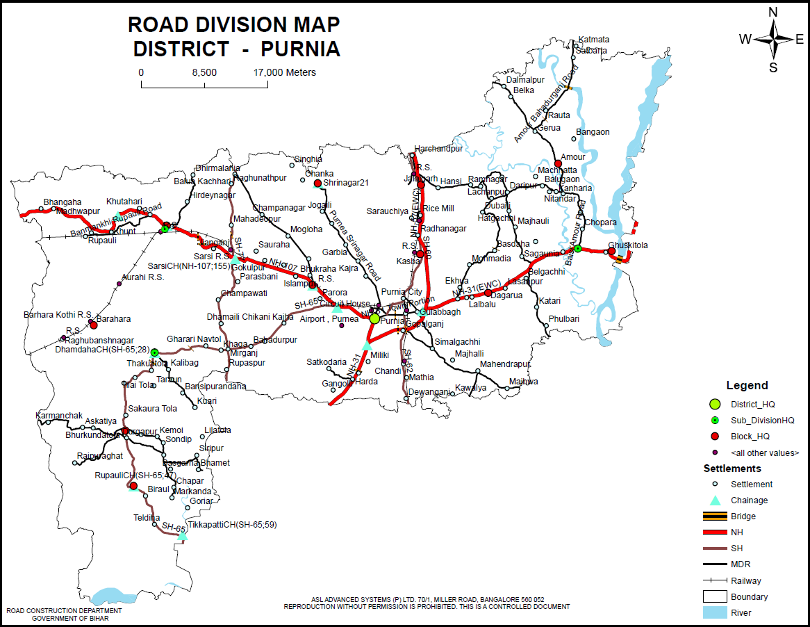 Purnia District All Village Map Purnia District |